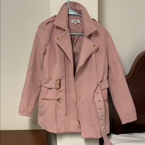 Pink coat